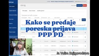 Kako se predaje poreska prijava PPP PD [upl. by Heimlich150]