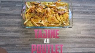 COMMENT FAIRE UN TAJINE AU POULET   TUTO CUISINE [upl. by Yatnuahc489]