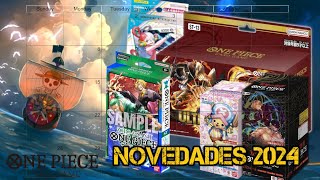 PLANIFICA TUS COMPRAS  CALENDARIO DE LANZAMIENTO ONE PIECE TCG 2024 [upl. by Teirrah]