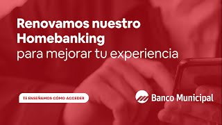 ¿Cómo ingresar al nuevo Homebanking de Banco Municipal [upl. by Faletti530]