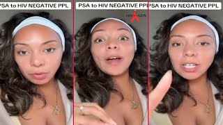 HIV Positive Woman Explain Why She Doesn’t Initially Disclose Her Status [upl. by Glialentn]