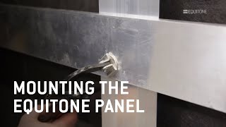 Mounting the EQUITONE Panels [upl. by Baudin769]