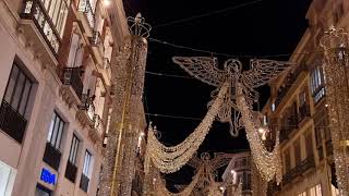 Alumbrado Navidad Calle Larios Málaga 2023 [upl. by Evy]