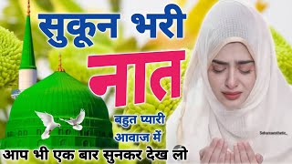 अम्मी खदीजा की मै करू कैसे मदख्वानी नात🤲🌹2024New Heart Touching Naat naatiyaislamicchannel [upl. by Aramak158]