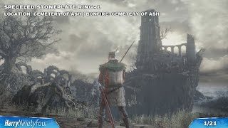 Dark Souls 3  All 1 Ring Locations New Game Rings [upl. by Ennire]