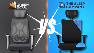 Green Soul Zodiac Pro Vs The Sleep Company Onyx Chair  In Depth Comparison [upl. by Dougherty32]