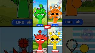 Sprunki Ketchup Challenge Meme Animation Pack 3 sprunki shorts animation [upl. by Sauers]