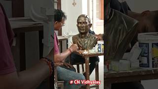 sculpture coloring and polishing  enhancing the final look sculpture painting [upl. by Aidua]