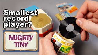 Mighty Tiny  Smallest record player in the world [upl. by Ennayar]