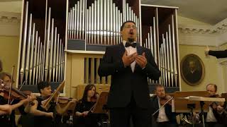 GFHandel Xerxes Recitative e Aria Xerxes “Frondi tenere… Ombra mai fu” Roman Strakhov [upl. by Einner]