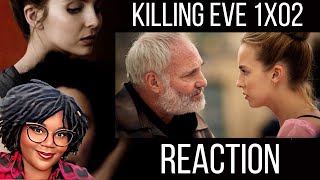 Killing Eve 1x02 quotIll Deal with Him Laterquot First Time Reaction [upl. by Melvyn]