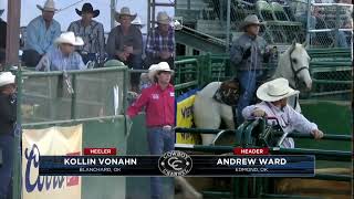 2024 Reno Team Roping Andrew Ward and Kollin VonAhn [upl. by Ativ54]