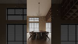 3Ds Max Animation  Beige Interior 3dsmax archviz coronarender interiordesign interior [upl. by Ahsikyw]