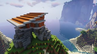 Minecraft Amplified Terrain Build Challenge [upl. by Trab]