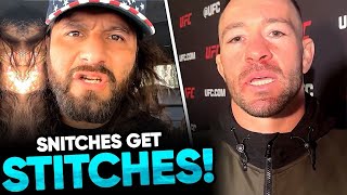 Jorge Masvidal REACTS To Colby Covingtons Loss To Leon Edwards Islam Makhachev Calls  MMA NEWS [upl. by Ahsiekar]