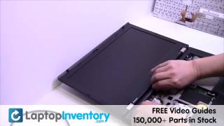 IBM Lenovo T420 T410 Palmrest Replacement Thinkpad  Touchpad Laptop Install Replace [upl. by Vachill]