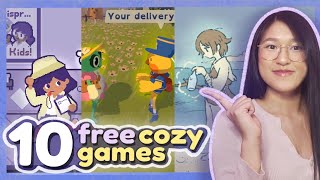 🕯️ FREE Wholesome Games That Will Keep You Cozy This Season  Cozy Gamer Approved [upl. by Nagn]