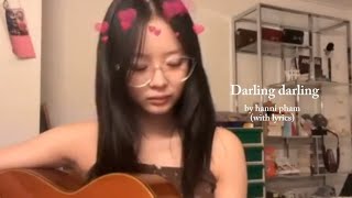 Newjeans hanni darling darling  original track  self composed with lyrics [upl. by Benge]