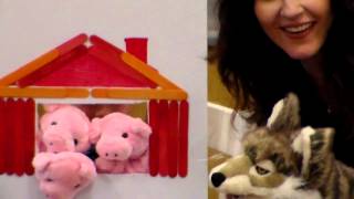 The Three Little Pigs Puppet Show [upl. by Tnerual258]