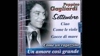 Peppino Gagliardi  Settembre Date 1970 For Piano Chitarra e basso [upl. by Drapehs55]