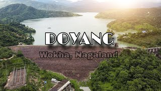 Doyang Hydro ProjectWokha Nagaland nagaland wokha doyang birdseyeview Drone Landscape Dam [upl. by Chancelor]