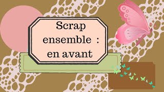 SCRAPBOOKING  Carte homme participation au concours de camillescrap [upl. by Acnaiv113]