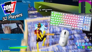 Redragon K552 ASMR Chill🤩Satisfying Gameplay Fortnite 240 FPS Smooth 4K [upl. by Nalid]