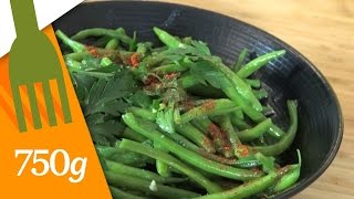 Recette de Haricots verts au beurre  750g [upl. by Lichtenfeld]