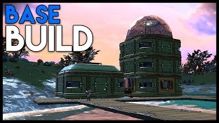 Building Home Base on our EARTHLIKE Planet No Mans Sky NEXT Multiplayer Gameplay Part 9 [upl. by Russia]