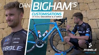 Ribble Pro Cycling  Ribble Endurance SL R Series  Dan Bighams Customisations  Ribble Cycles [upl. by Adnohsat]