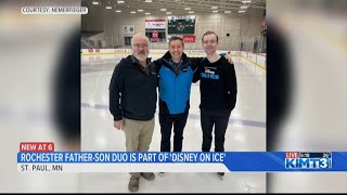 Rochester fatherson duo helps create Disney on Ice [upl. by Kurtis823]