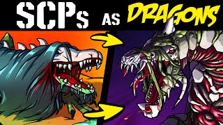 What if SCPs Were DRAGONS P2 Lore amp Speedpaint [upl. by Eiger]