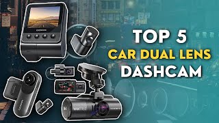 TOP 5Best Car Dual Lens Dashcam 2024  AliExpress [upl. by Encrata]