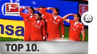 Top 10 Goal Celebrations [upl. by Kohler100]