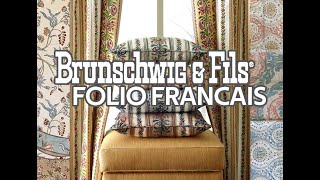 Brunschwig and Fils Fabric  Available on LA Design Concepts [upl. by Tynan]