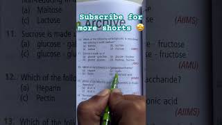 Bio molecules neet aiimsmbbs neetbio neetmbbs biology motivation [upl. by Perkin403]