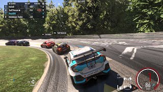 Honda Civic Battling it Out at the Nordschleife in TCR Forza Motorsport [upl. by Ennoitna]