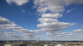 Time Lapse  Stratocumulus with spreading cloud streets [upl. by Larissa302]