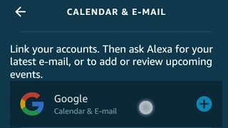 How to link your email and calendar to Amazon Alexa [upl. by Aicel617]