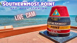 Live Key West Cam Southernmost Point Buoy [upl. by Yendahc]