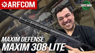 Maxim 308 Lite  Maxim Defense  Shot Show 2024 [upl. by Nilson]