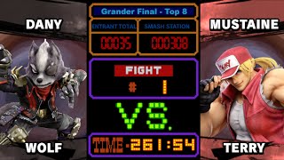 Smash Station 308  TCS  LCU  Dany vs AoR  Mustaine  Grander Final  Top 8 [upl. by Aniteb]