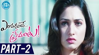 Endukante Premanta Full Movie Part 2  Tamanna Ram  A Karunakaran [upl. by Admana]