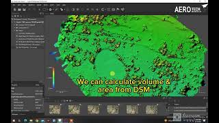 Converting DSM to DTM in Agisoft Metashape Calculating Volume and Area in Agisoft Metashape [upl. by Danila]