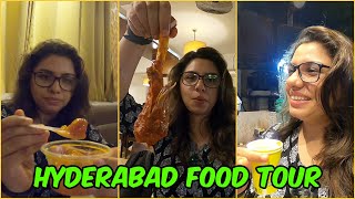 Exploring KHATARNAK amp KIRAAK 🌶️ Hyderabadi Food In INDIA 📍 Hyderabad Series  Ep2 [upl. by Myrwyn]