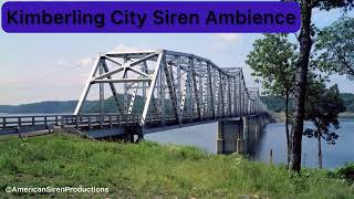 Siren Ambience Kimberling City Mo [upl. by Ilyk240]