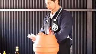 How To Cook A Turkey Without An Oven  The Flower Pot Method [upl. by Leid]