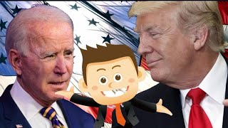 Trump amp Biden Preparation for Debate by Matt in the Middle politics Trump joebiden debate [upl. by Us]