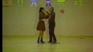 Santa Rita  Mexican polka nortena  how to dance [upl. by Nimajeb]