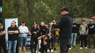 Carp Casting the Terry Edmonds way  Best way to hold the rod and line [upl. by Rabelais731]